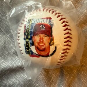 St. Louis Cardinals Baseball with Mark  McGuire Image